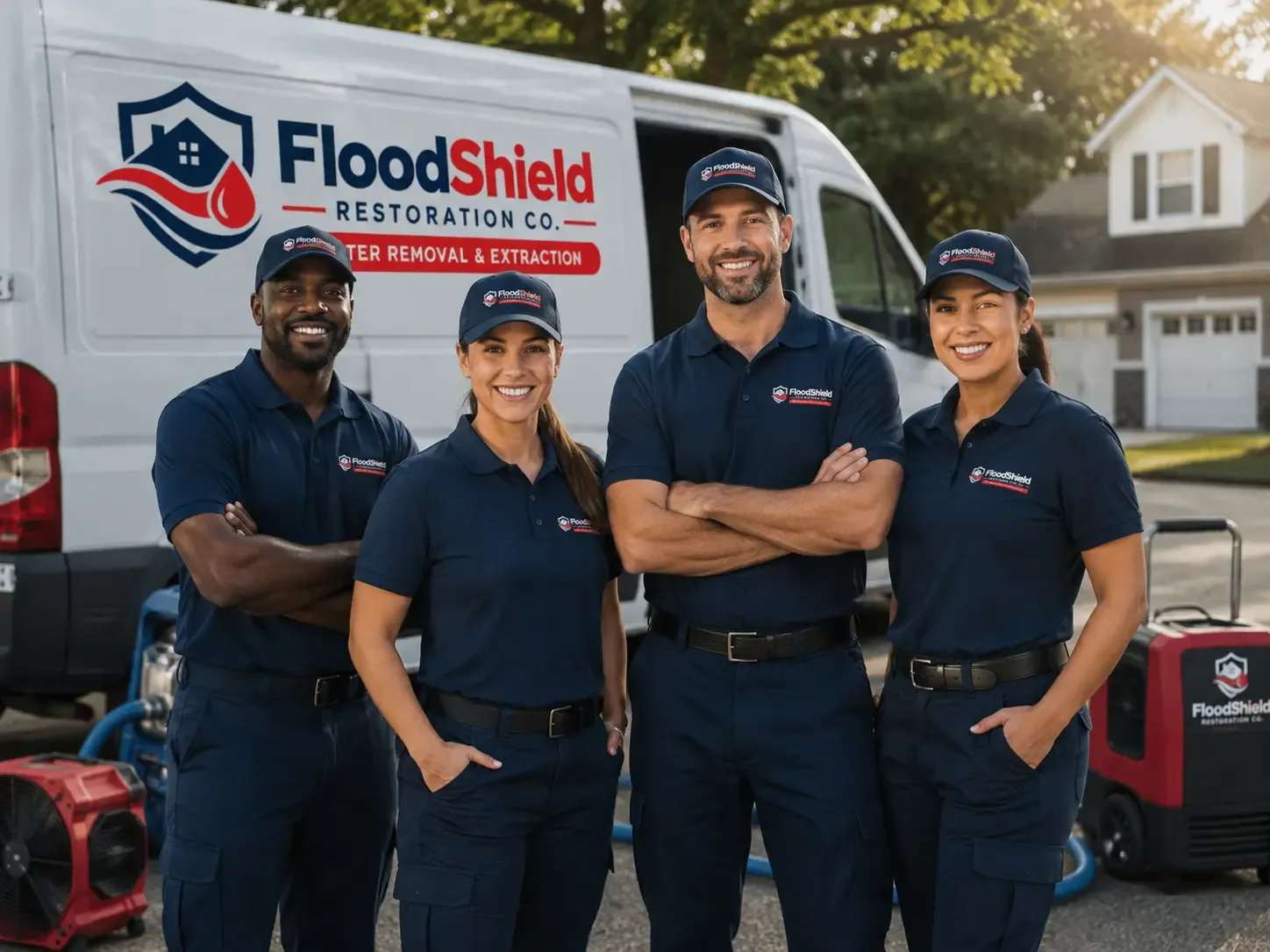 Flood Damage Restoration company in Bluebell, UT