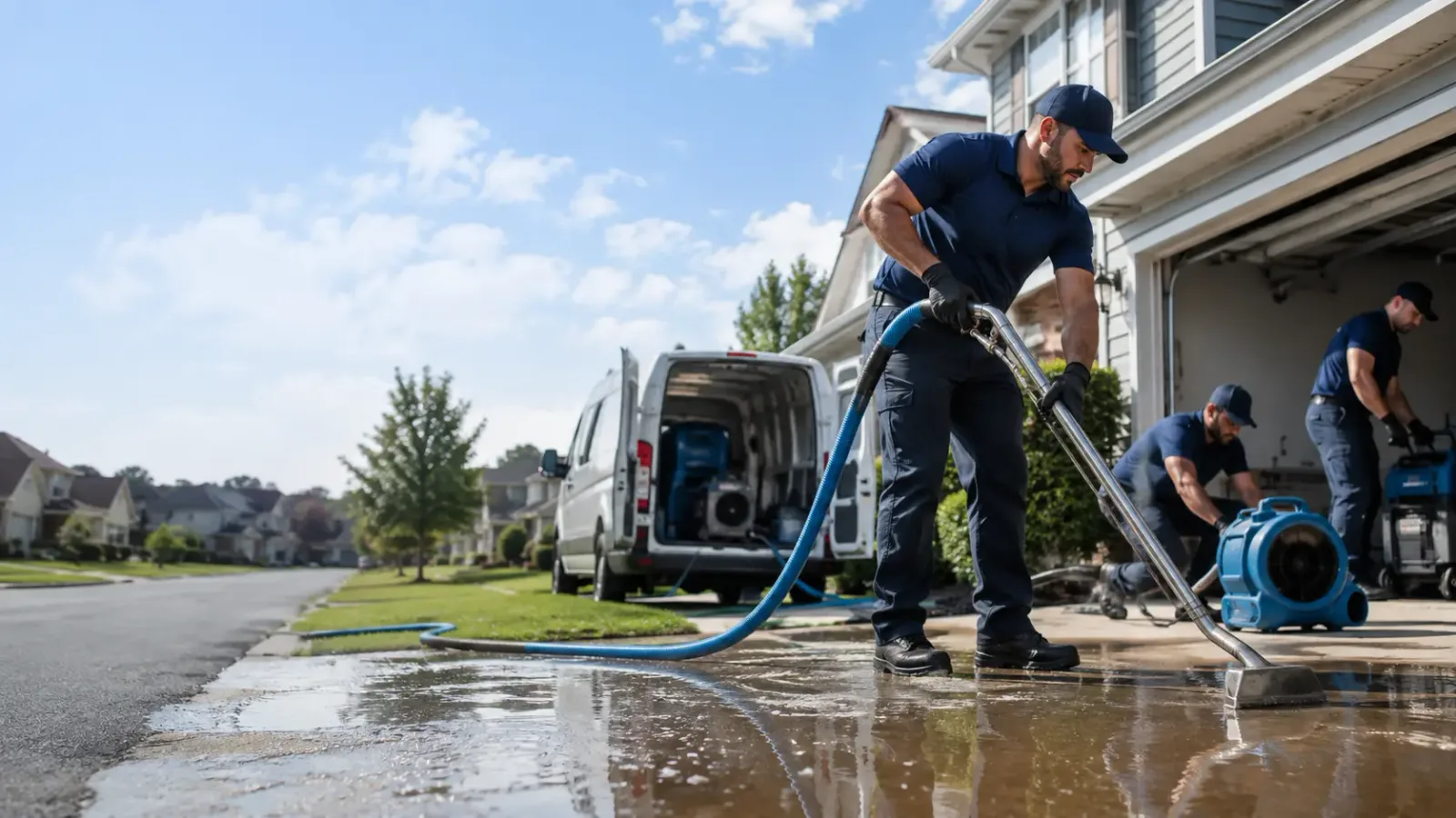 Flood Damage Restoration in Bluebell, UT